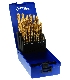 27133 JUEGO BROCAS DIN338 25-UDS. - 1456 - 1-13X0,50 HSS+TIN (1010) - TIN IZAR