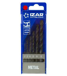 30204 JUEGO BROCAS LAMINADAS 6-UDS. - 1490 - 2-8 (1090) IZAR