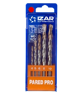 30220 JUEGO BROCAS PARED PROFESIONAL 5-UDS. - 1486 - 4-10 (1886) IZAR