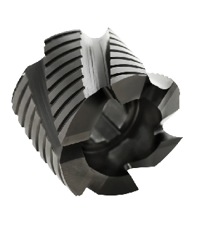 39061 FRESA AGUJERO DESBASTE MEDIO PMX DIN1880NF 2-CORTES - 6090 - 100X50X32 mm - TIALN-TOP