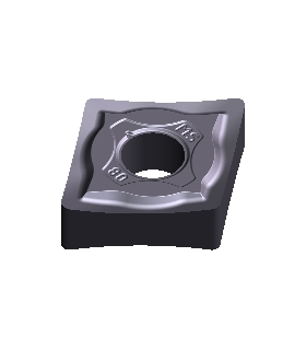 42907 PLAQUITA INTERCAMBIABLE TORNEADO CNMG 80º NEGATIVA - 8510 - CNMG-190608-E-ZM-C515