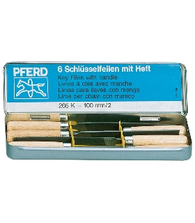 Caja Limas Llaves 265 K SET DE LIMAS DE TALLER PARA LLAVES 265K PFERD