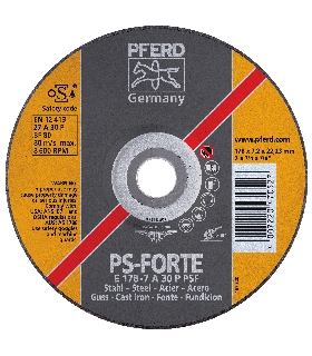 E 230-7 PSF STEEL DISCO DESBASTE E 230-7 PSF STEEL PFERD