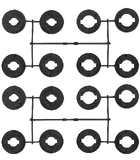 Adaptadores RBU AK 32 JUEGO DE ADAPTADORES RBU AK 32 PFERD