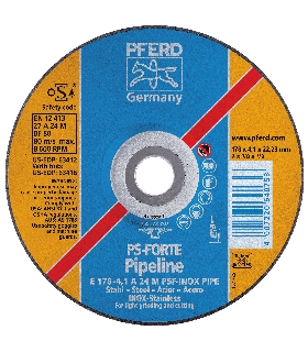E 180-4,1 PSF STEELOX DISCO DESBASTE E 180-4,1 PSF STEELOX PFERD