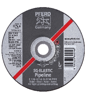 E 115-4,1 SG STEEL DISCO DESBASTE E 115-4,1 SG STEEL PFERD