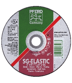 E 125-7 SG CAST+STONE DISCO DESBASTE E 125-7 SG CAST+STONE PFERD