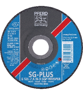 E 115-7 SGP WHISPER STEELOX DISCODESB E 115-7 SGP WHISPER STEELOX PFERD