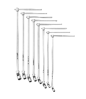 99C.JE8 JUEGO 8 LLAVES DE VASO EN T CON CARDAN   FACOM