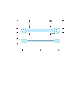 43.7X9 LLAVE TUBERIA CON MEMBRANA 7X9MM   FACOM
