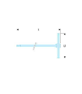 84TC.2 LLAVE MACHO EN T 2MM   FACOM