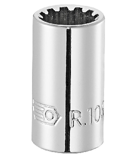 R.10S VASO 1/4 SPLINE 10   FACOM