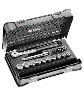 S.151-1P12 JUEGO VASOS 1/2' 12C MM S.151B 15PC  FACOM