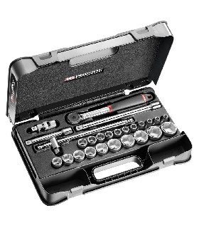 S.161-4P6 JUEGO VASOS 1/2' 6C MM S.161B 26CC  FACOM