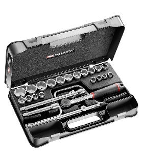 S.161-3P6U ESTUCHE VASO 1/2 6P IN S.161B 25PC   FACOM