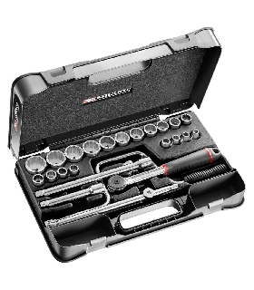 S.161-3P12U ESTUCHE VASO 1/2 12P IN S.161B 25PC   FACOM