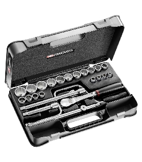 SL.161-3P12U ESTUCHE VASO 1/2 12P IN SL.161 25PC   FACOM