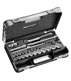 S.446ADP JUEGO VASOS 1/2' 12C MM S.161B 33PC  FACOM