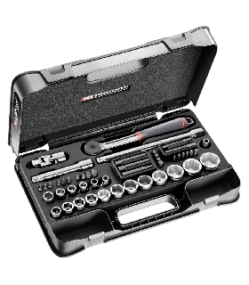 S.851 JUEGO VASOS 1/2' 6C MM S.161B 48PC  FACOM