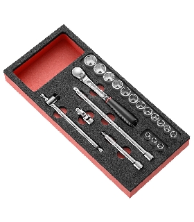 MODM.JL161-36 MOD ESPUMA VASO 3/8 6P MM JL.161 20PC   FACOM