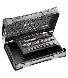 J.161-1P12U JUEGO VASO 3/8 12P IN J.161B 12PC   FACOM