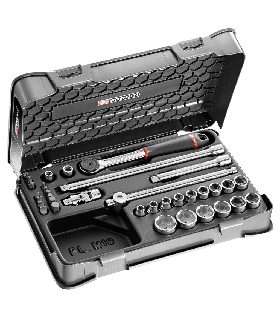 J.431BSP JUEGO VASO 3/8 6P MM J.161B 35PC   FACOM