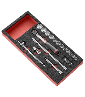 MODM.J161-36PB MOD ESPUMA VASO 3/8 6P MM J.161B 20PC   FACOM