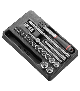 MOD.J161-36PB MOD VASO 3/8 6P MM J.161B 20PC   FACOM