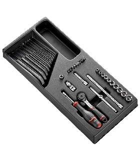 MOD.R161-26PB MOD VASO 1/4 6P MM R.161B 36PC   FACOM