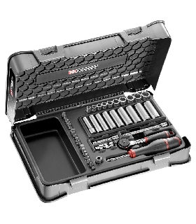 R.2BLPB JUEGO VASOS 1/4 6P MM R.161B 46PC   FACOM