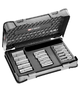 J.405 JUEGO VASO 3/8 LARGOS 6P MM 16PC   FACOM