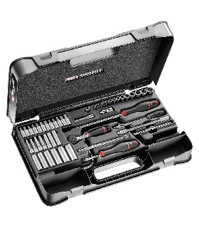 R.450BP JUEGO VASO 1/4 6P MM R.161B 61PC   FACOM