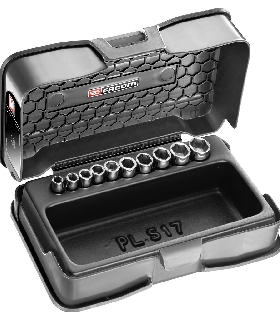 R.401 JUEGO VASO 1/4 6P MM 10PC   FACOM