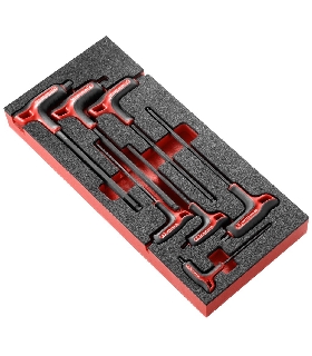 MODM.84TZSA MOD ESPUMA 7 LLAVES HEX EN T   FACOM