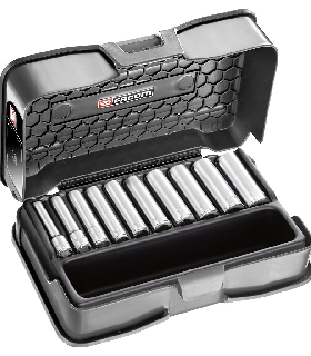 R.405 JUEGO VASO 1/4 LARGOS 6P MM 10PC   FACOM