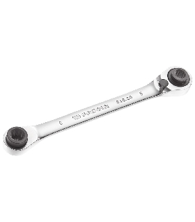 64C.S0 LLAVE ESTRELLA CON TRINQUETE 4X6 + 5X7   FACOM