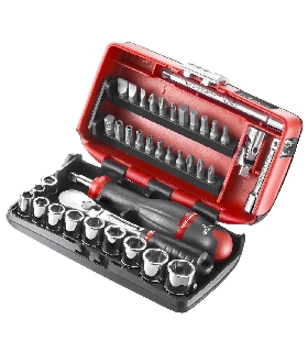 RL.NANO-U1 COFRE VASOS 1/4 - 6C - PULGADA   FACOM