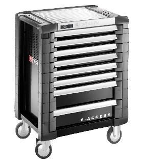 JET.8GM3EACC CARRO JET E-ACCESS 7 CAJONES NEGRO   FACOM