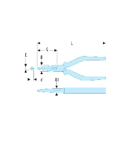 020619 185.20CPE ALICATE UNIVERSAL 10´FACOM