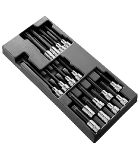 MOD.SHPA MODULO DE 15 VASOS DESTORNILLADOR 1/2" FACOM