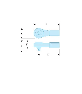 K.151B  CARRACA REVERSIBLE 3/4" S/MANGO   FACOM