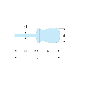 ARB.4X40 DESTORNILLADOR PLANO 4X40   FACOM