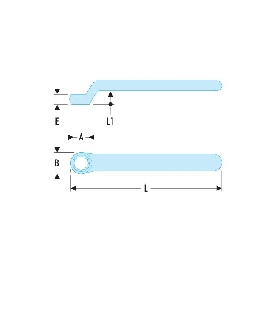 55.8AVSE LLAVE ESTRELLA AISLADA 8MM   FACOM