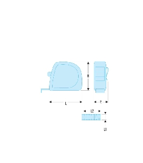 893.213 METRE RUBAN 2M FACOM