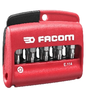 E.114PB JUEGO MIXTO 10 PUNTAS 1/4 TORX   FACOM