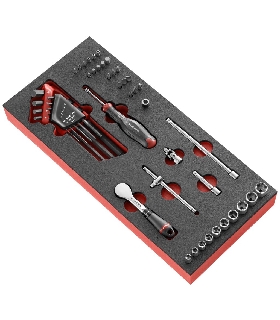 MODM.R181-36PB MOD ESPUMA VASO 1/4 6P MM R.181 46PC   FACOM