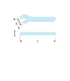 46.8AVSE LLAVE FIJA AISLADA FACOM