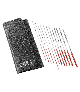 DX.RDJ12 JUEGO DE 12 LIMAS AGUJA DIAMANTADAS FACOM