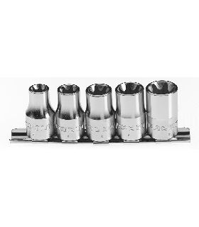 STX.40 JUEGO DE 5 VASOS TORX EN RACK   FACOM