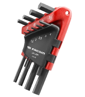 82H.JP9A JUEGO 9 LLAVES MACHO CORTAS MM   FACOM